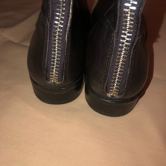 Brown knee high boots - Picture 6 of 7